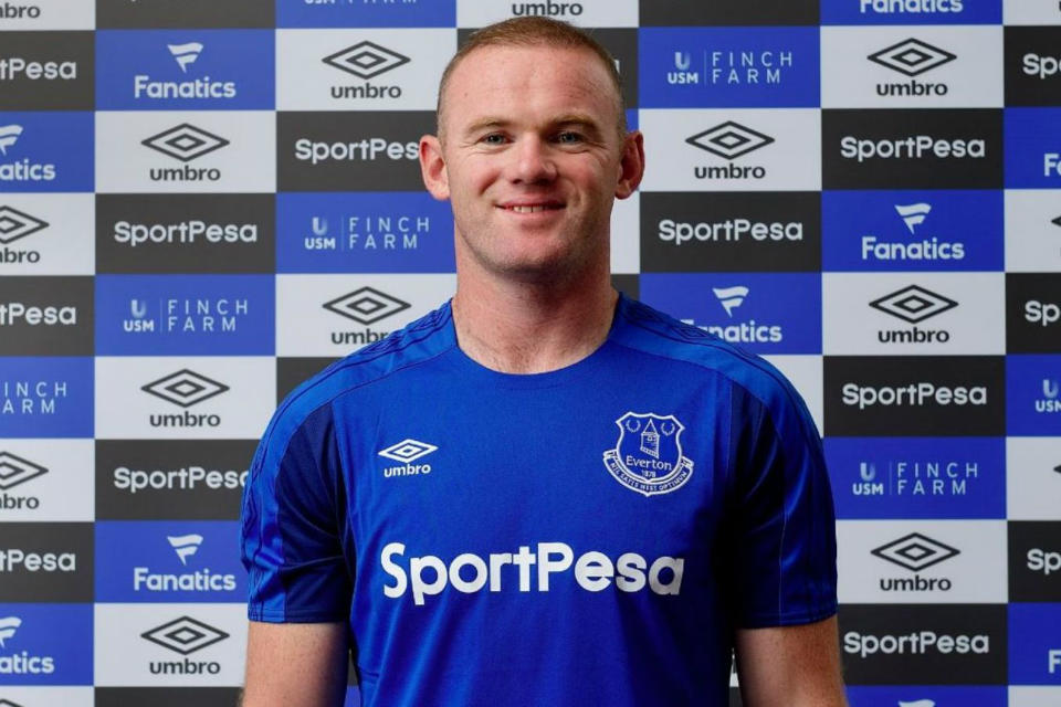 Rooney resmi menjadi pemain Everton